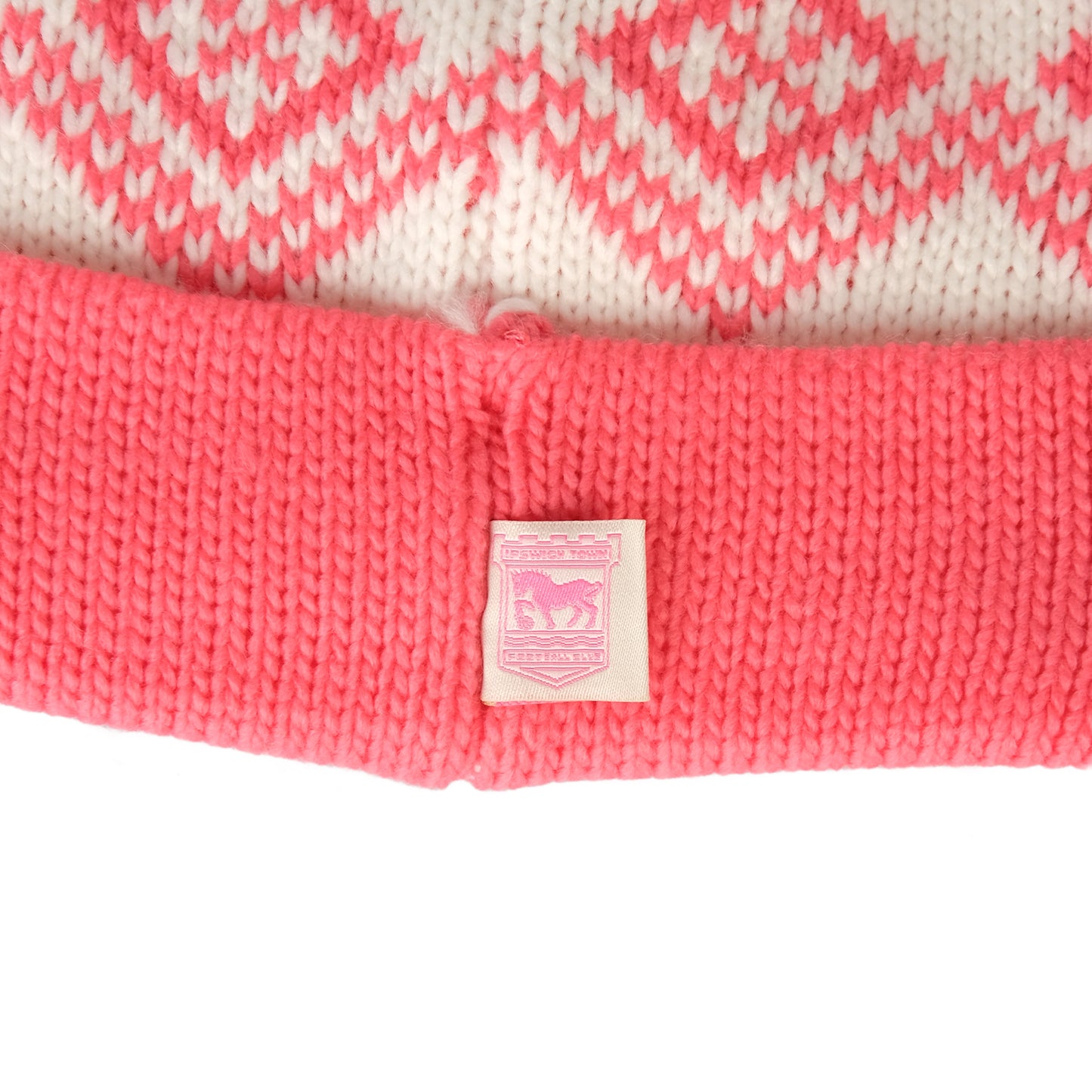 Pink Fairisle Bobble Ladies