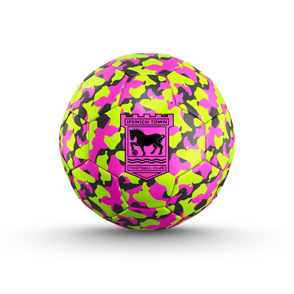 Pink/Green/Black Camo Ball Size 1