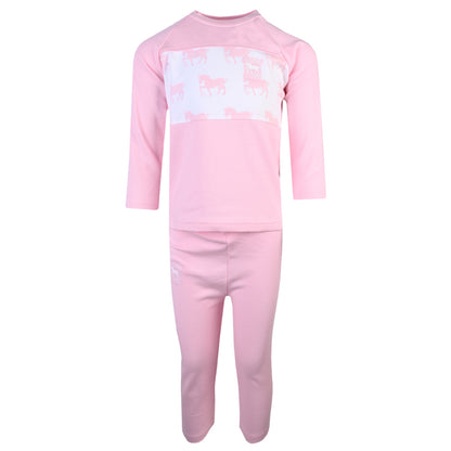 Pink Suffolk Punch PJ Set Junior