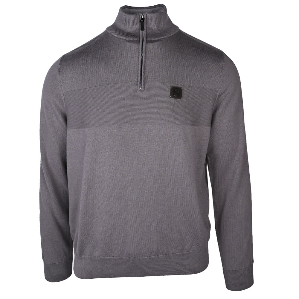 Premium Dark Grey 1/4 Zip Top Dark