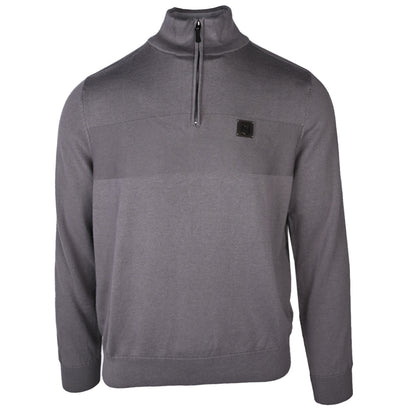 Premium Dark Grey 1/4 Zip Top Dark