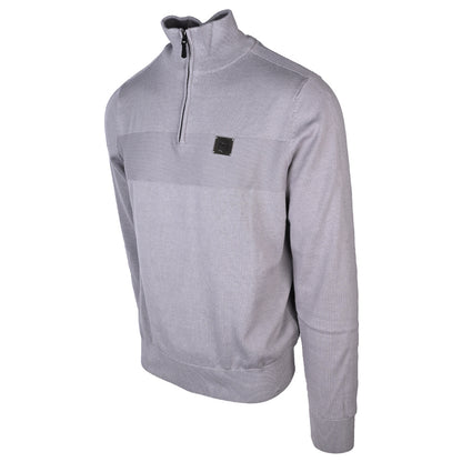 Premium Grey 1/4 Zip Top