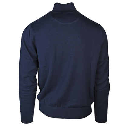Premium Navy 1/4 Zip Top