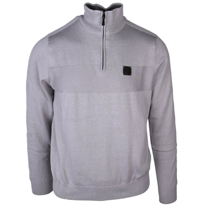 Premium Grey 1/4 Zip Top
