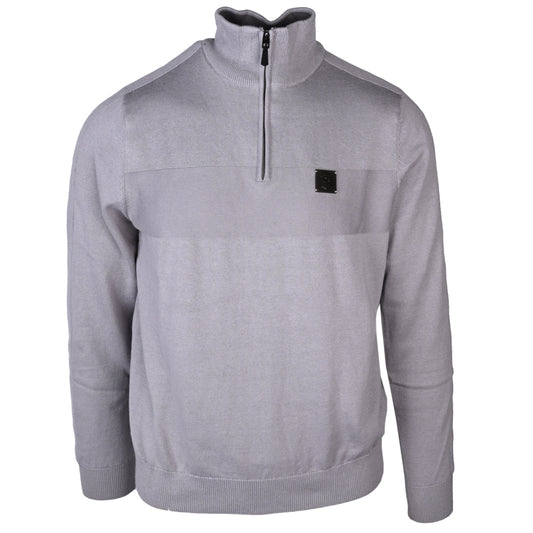 Premium Grey 1/4 Zip Top
