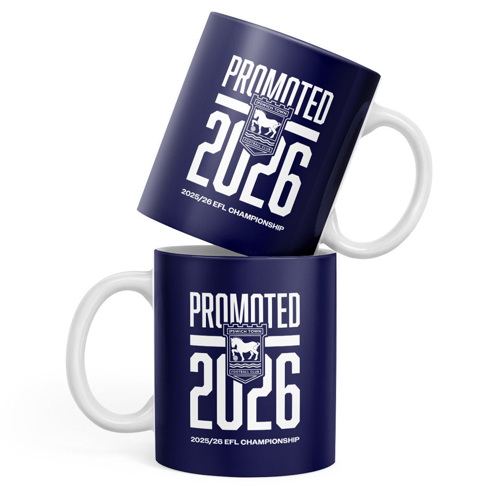 Promoted 26 Mug Navy
