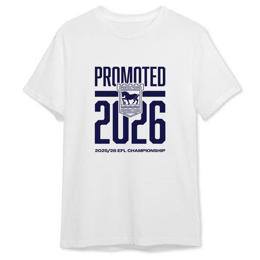Promoted 26 Tee White Adult
