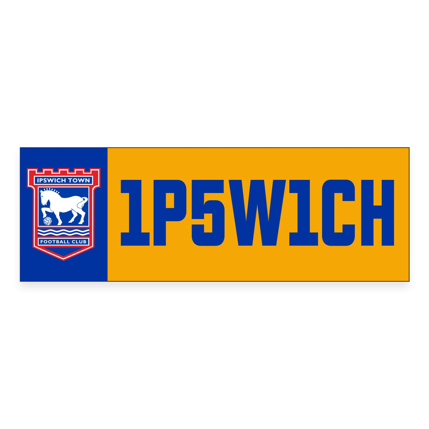 Ipswich Reg Window Sticker