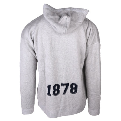 Relaxed Fit Fluffy Knit Hoody