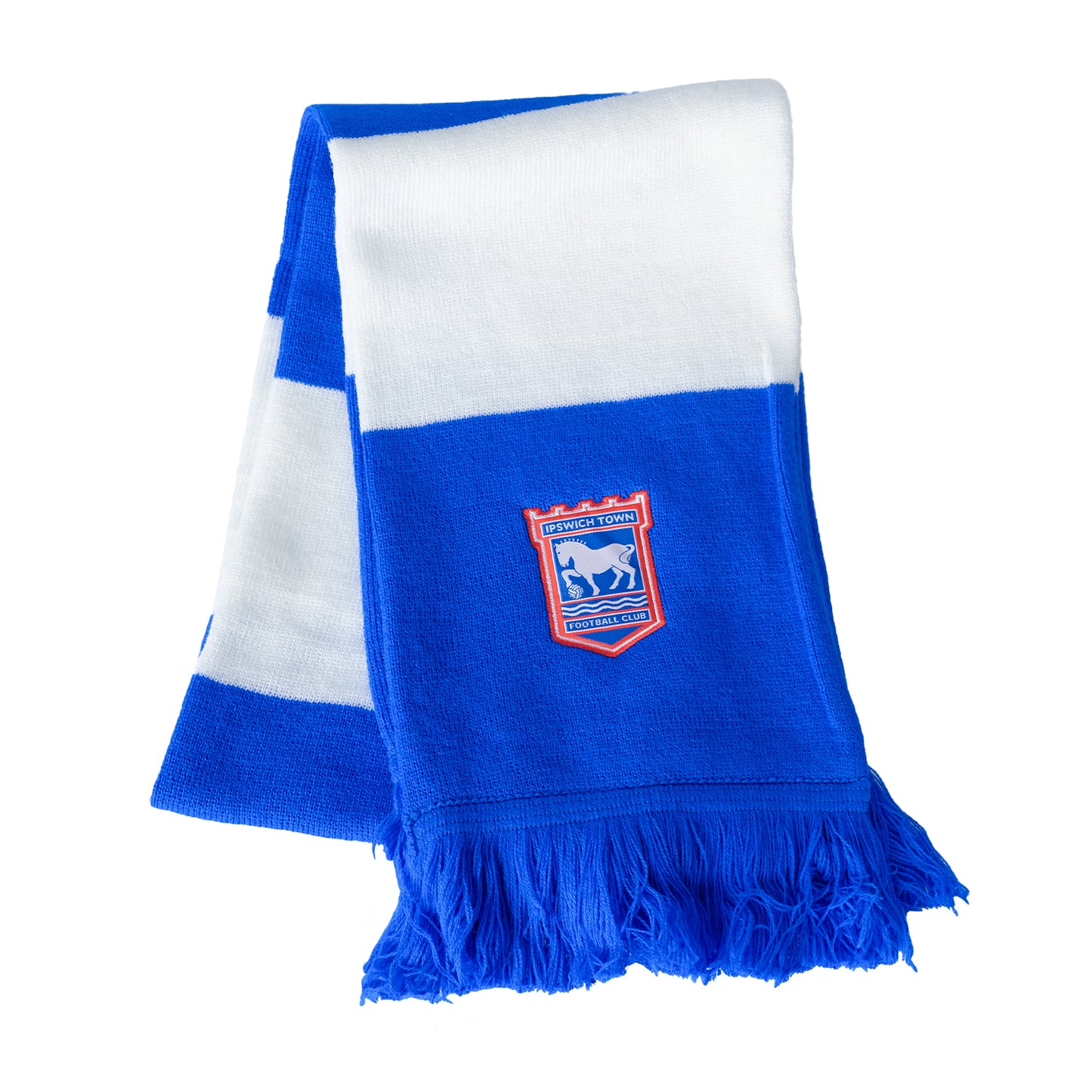 Royal/White Match Bar Scarf