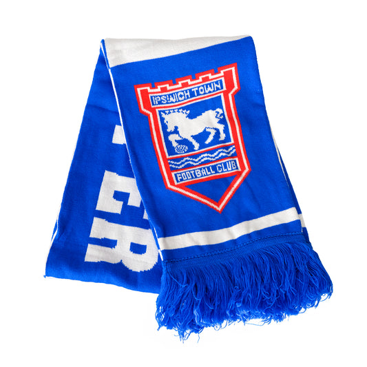 Royal/White Super Blues Match Scarf