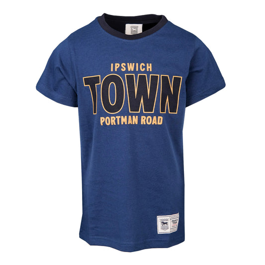 Authentic Blues Ipswich Town Tee Junior