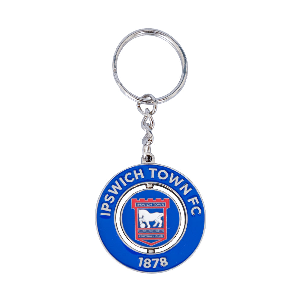 Spinning Crest Keyring