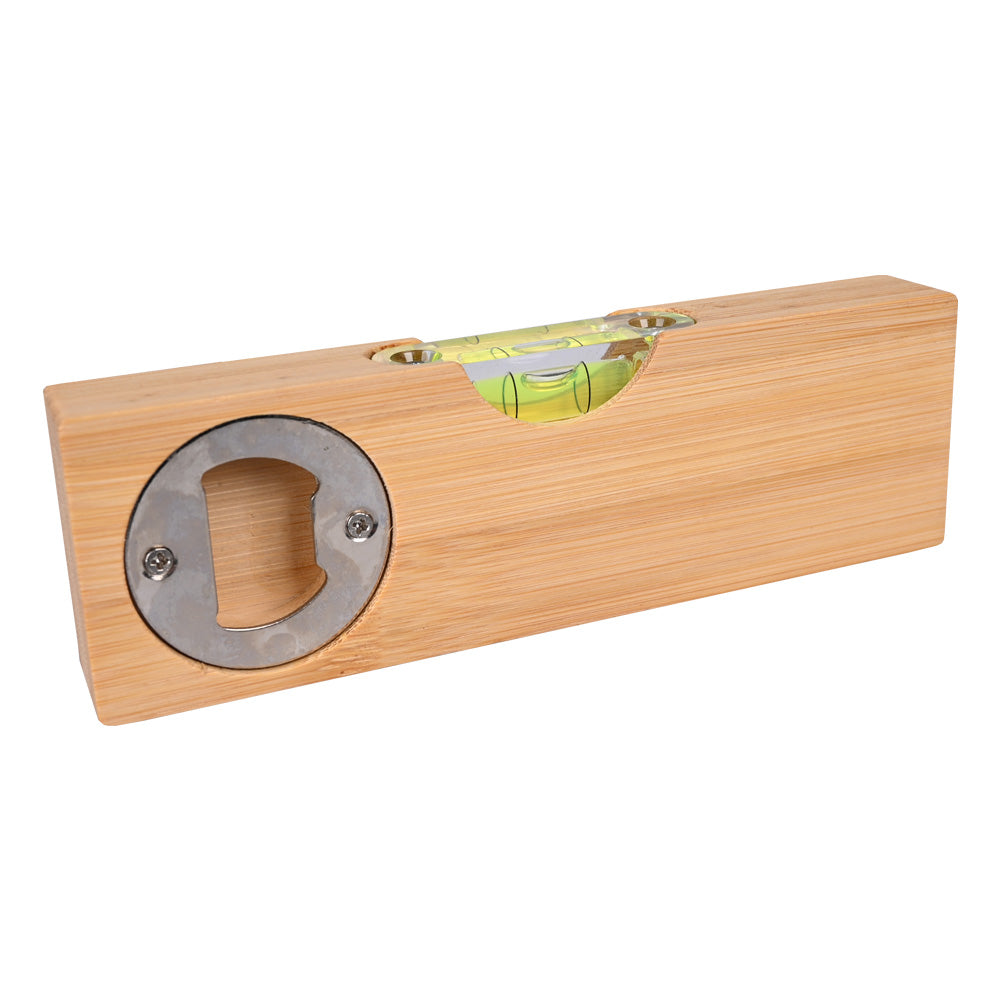 Bamboo Spirit Level/Bottle Opener