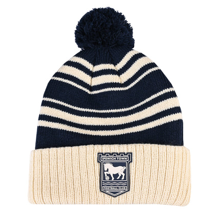Stone/Navy Crest Bobble Adult