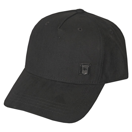 Suede Metal Crest Cap Adult