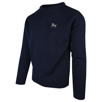 Suffolk Punch Knitted Sweater Navy