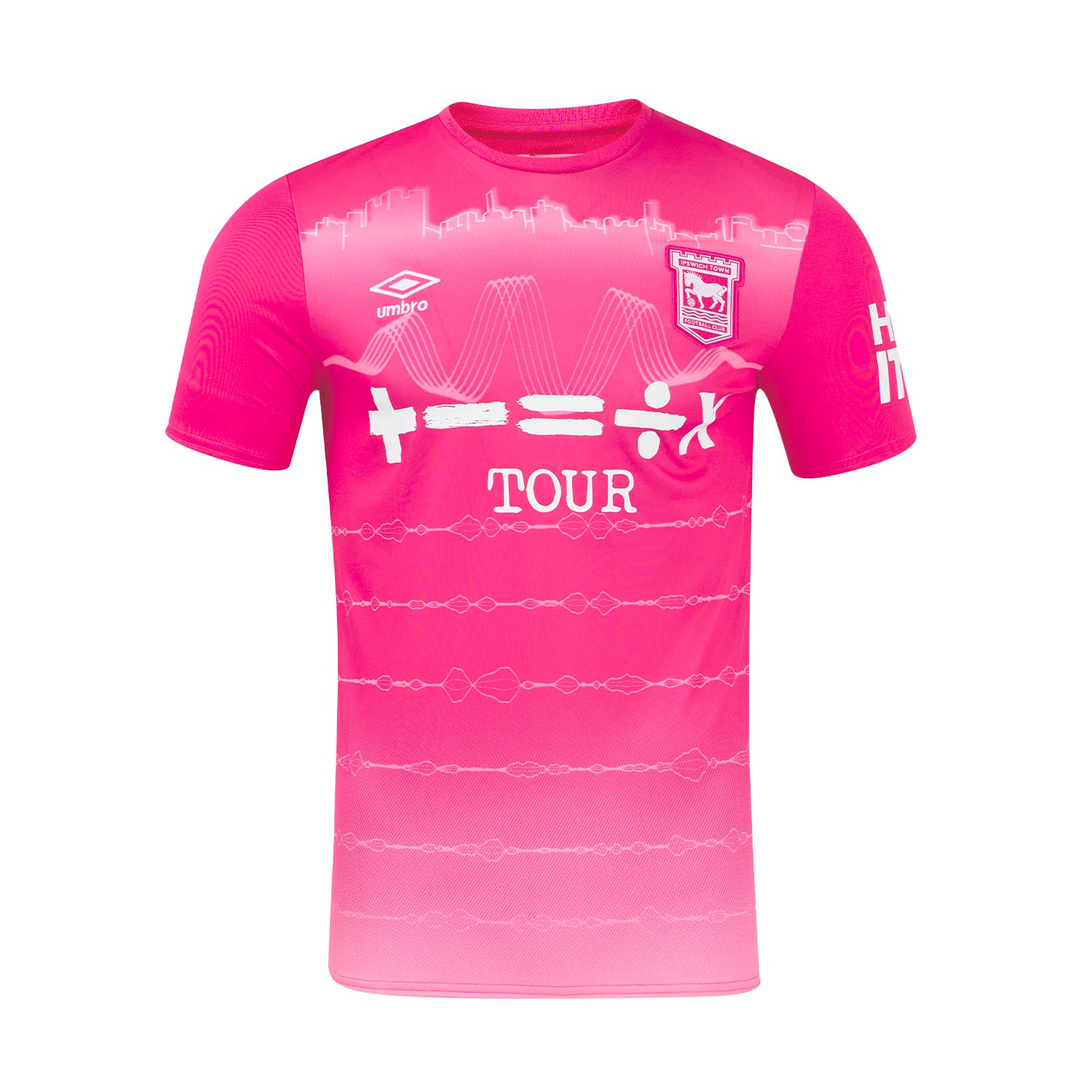 Town Launch Pink Third Kit Designed With Sheeran - Ipswich Town News ...