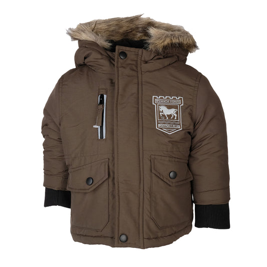 Toddler Parka Jacket Khaki