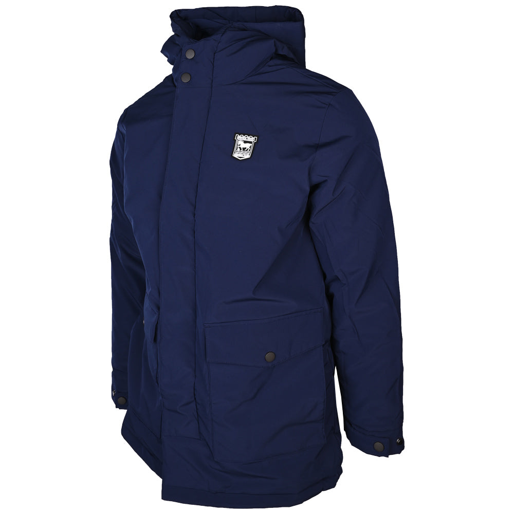 Town Apparel Crest Parka Navy Junior
