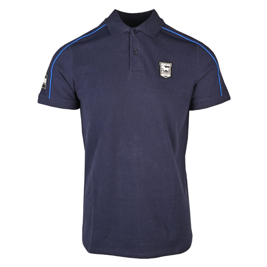 Town Apparel Crest Polo Navy