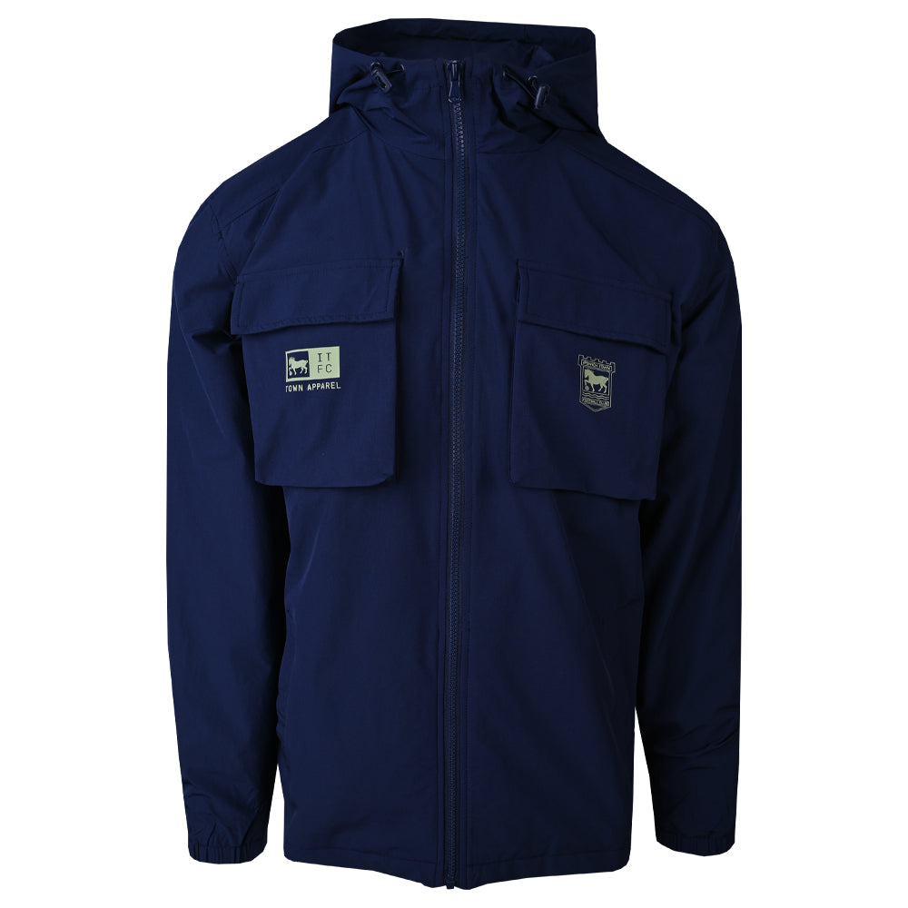 Town Apparel Navy Chest Pocket Jacket