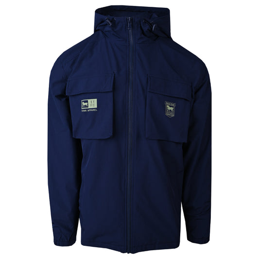 Town Apparel Navy Chest Pocket Jacket
