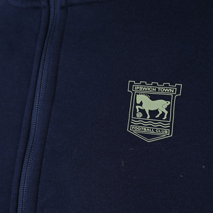 Town Apparel Navy Debossed Sleeve Track Top