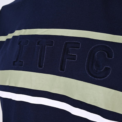 Town Apparel Navy Debossed Tee