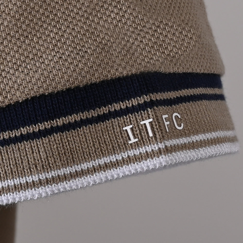 Town Apparel Stone Embossed Cuff Polo