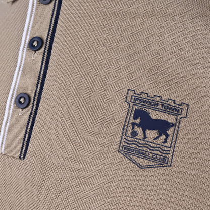 Town Apparel Stone Embossed Cuff Polo