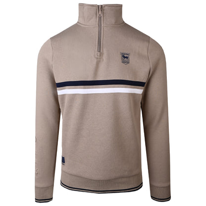 Town Apparel Stone Debossed Sleeve 1/4 Zip