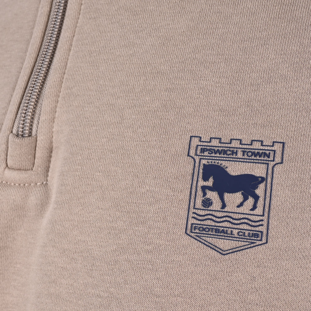 Town Apparel Stone Debossed Sleeve 1/4 Zip
