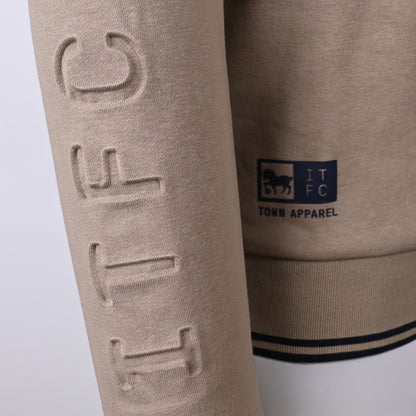 Town Apparel Stone Debossed Sleeve 1/4 Zip