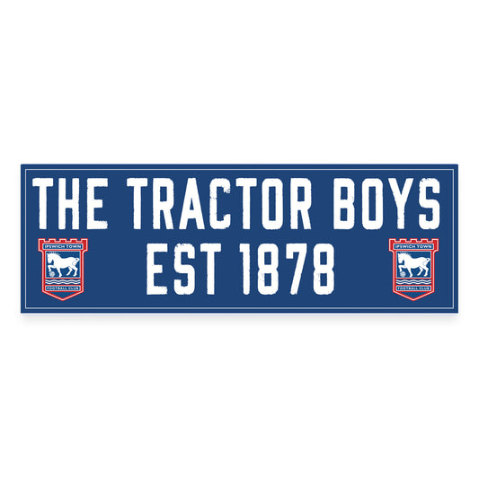The Tractor Boys Car Sticker