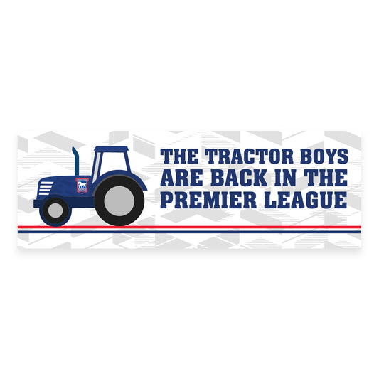 The Tractor Boys are Back Car Sticker