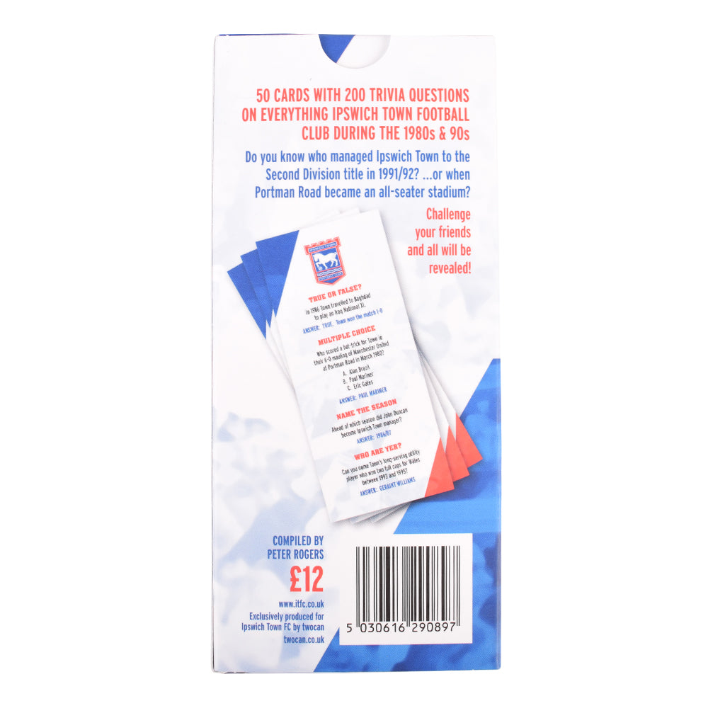 Itfc Bookmarks ITFC Trivia Cards - The 80s & 90s – Ipswich Town FC Official Store