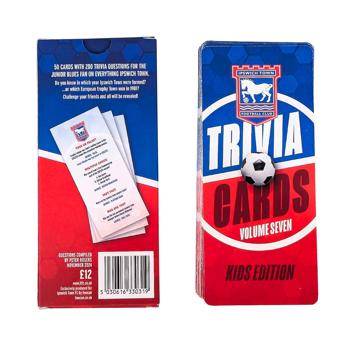 Itfc Bookmarks ITFC Trivia Cards - Kids Edition – Ipswich Town FC Official Store