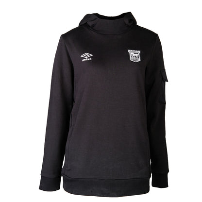 Umbro 2024/25 Black Travel Hoody Ladies