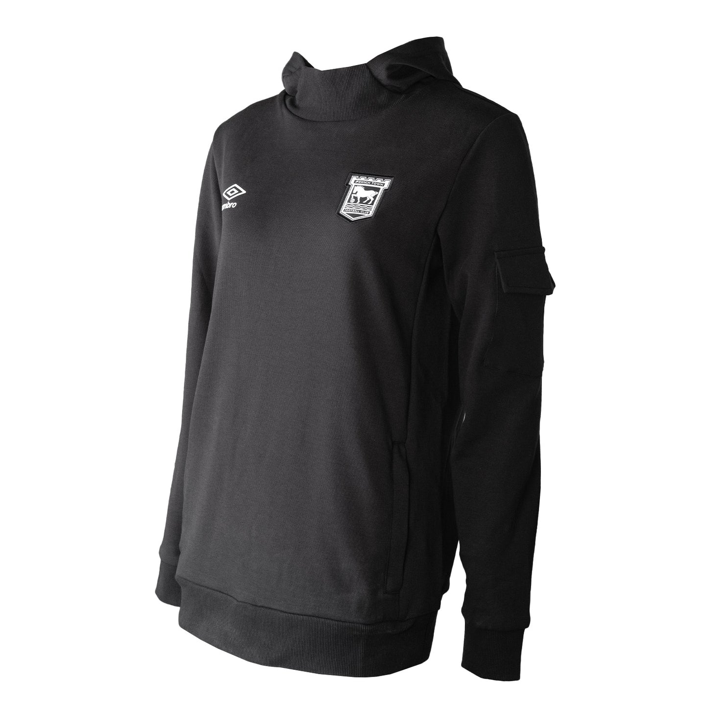 Umbro 2024/25 Black Travel Hoody Ladies