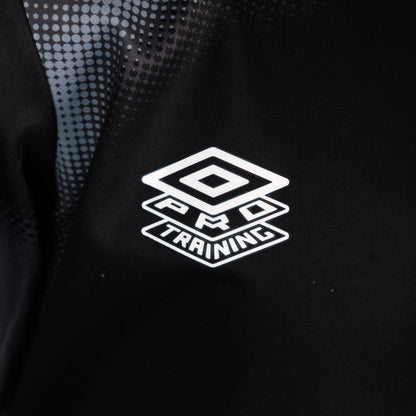 Umbro 2024/25 Black Warm Up 1/4 Zip Top Junior