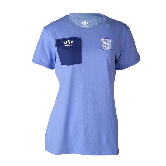 Umbro 2024/25 Blue Travel Tee Ladies