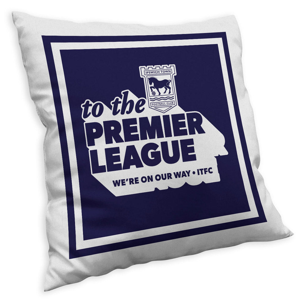We're on Our Way Cushion Navy