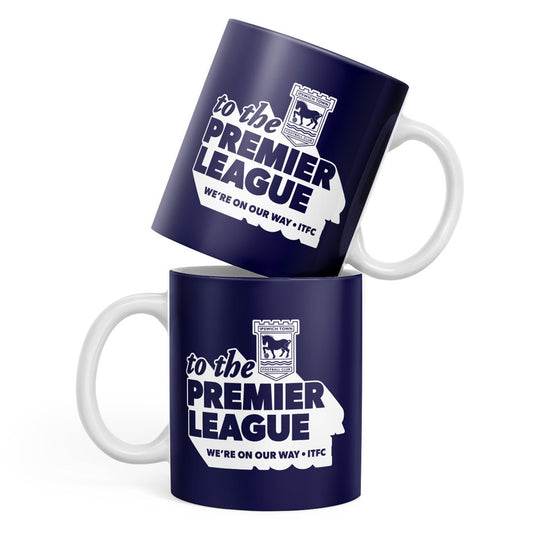 We're on Our Way Mug Navy
