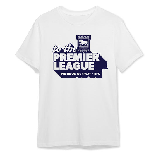 We're on Our Way Tee White Adult