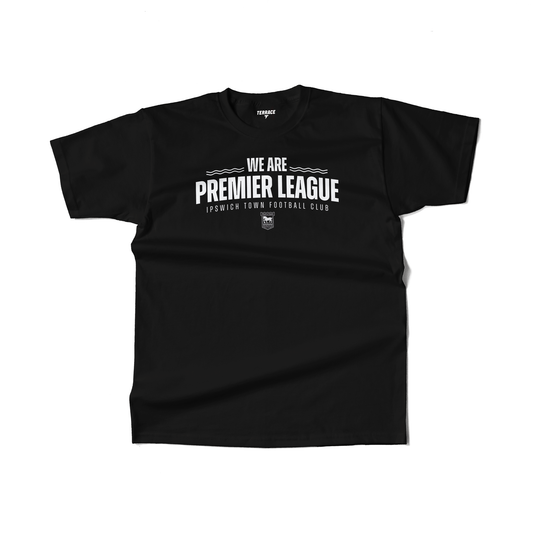 We are Premier League Tee Black Junior