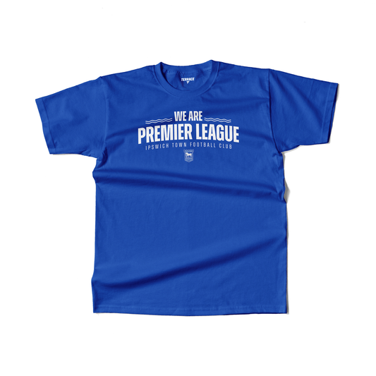 We are Premier League Tee Blue Adult