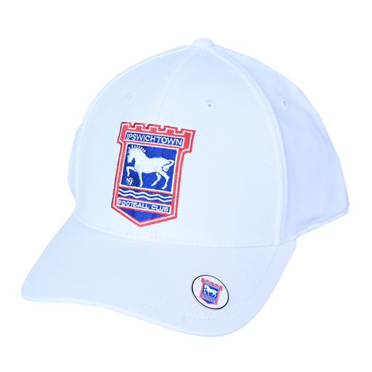 White Crest Golf Cap & Marker
