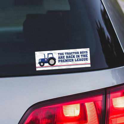 The Tractor Boys are Back Car Sticker